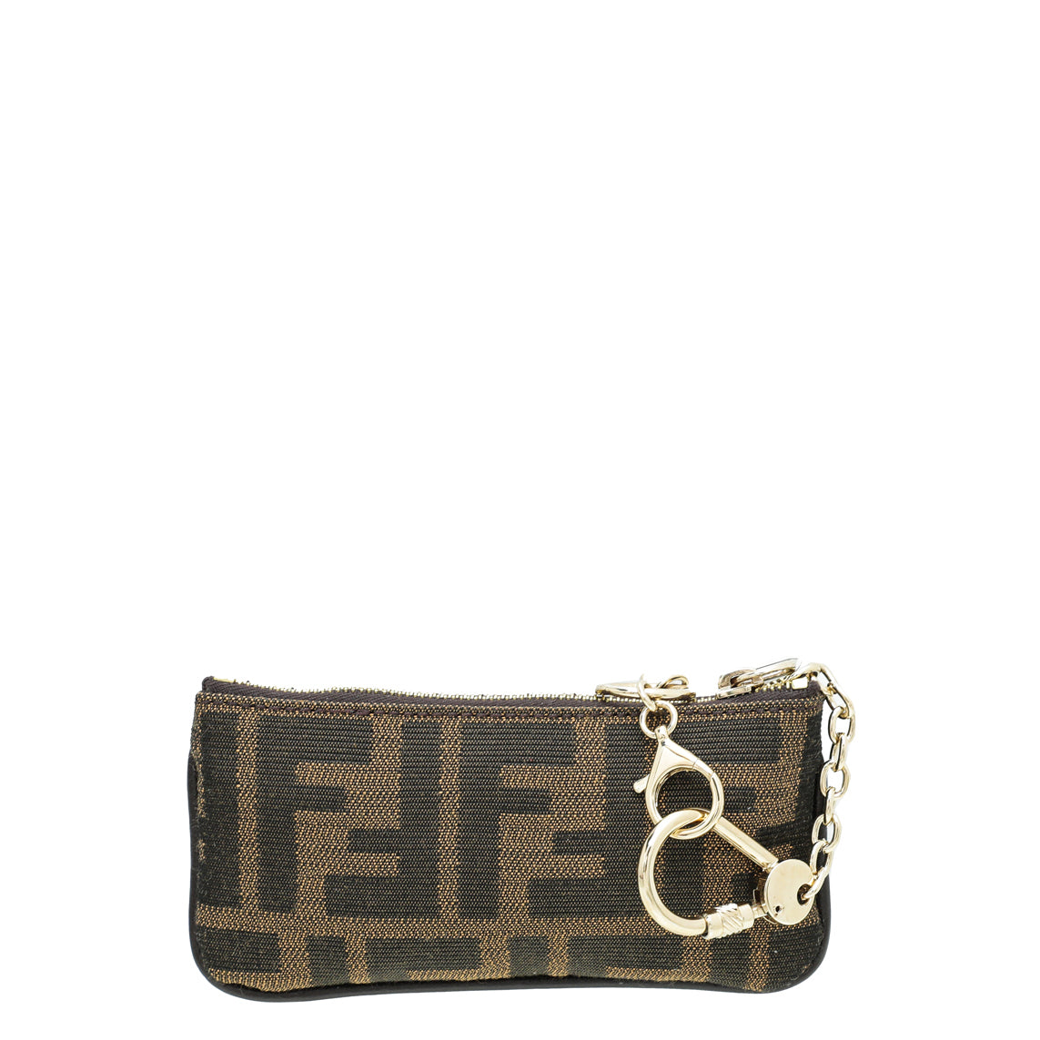 Fendi Tobacco Zucca Coin Purse Key Holder-Fendi-THE CLOSET