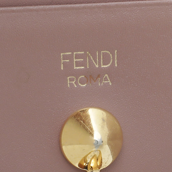 Fendi Tricolor By The Way Card Holder