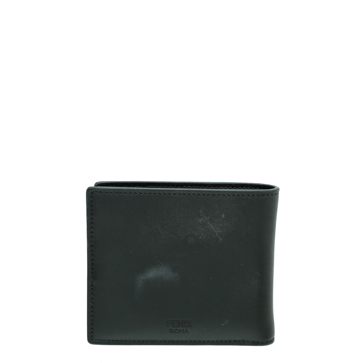 Fendi Black Monster Eye Bi-Folder Wallet-Fendi-THE CLOSET