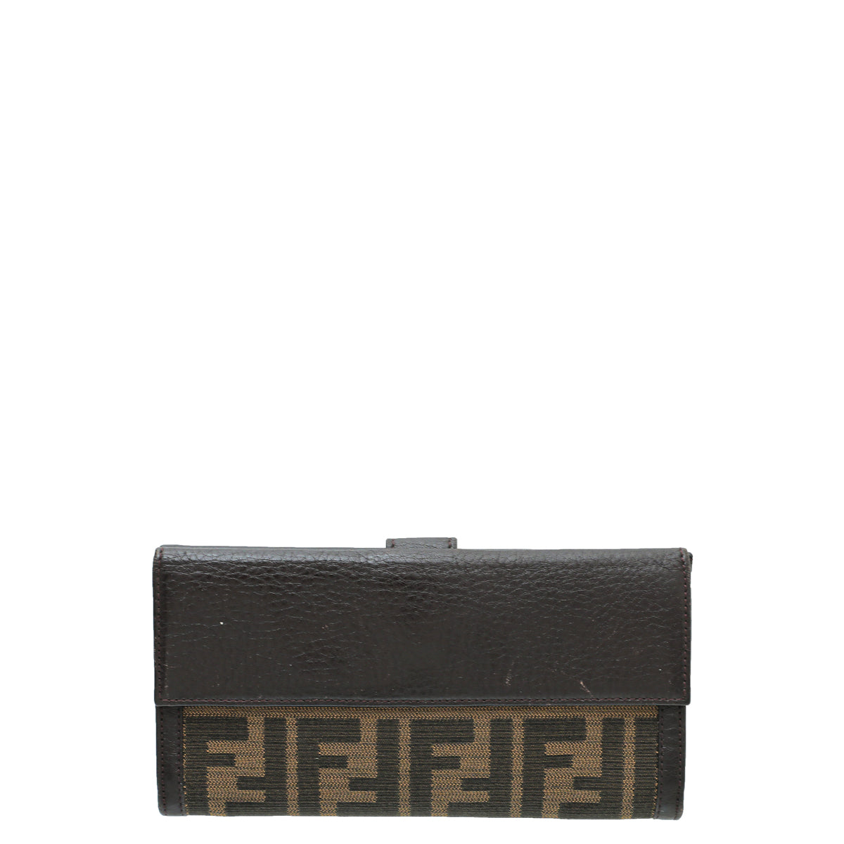 Fendi Tobacco Zucca French Long Wallet-Fendi-THE CLOSET