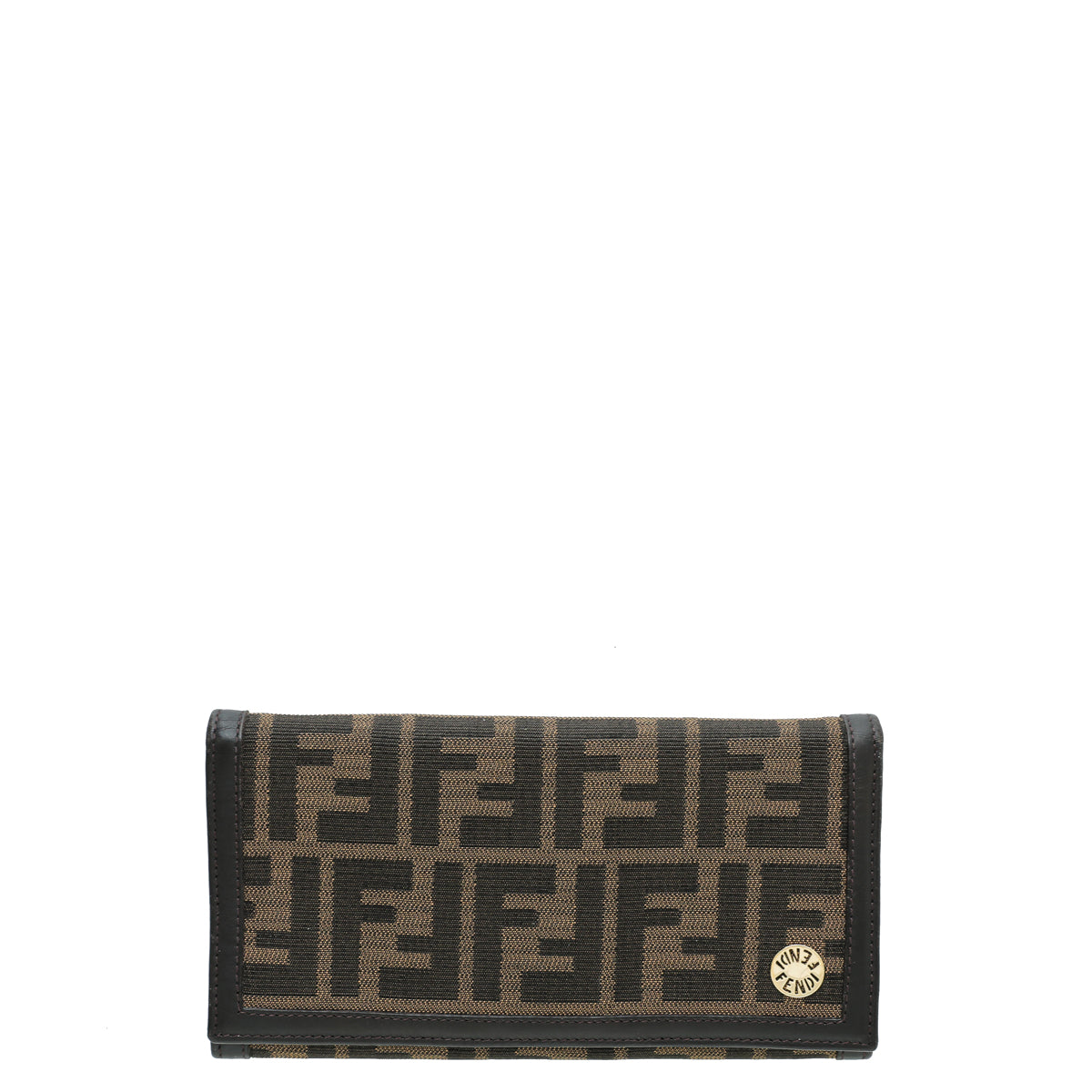 Fendi Tobacco Zucca Continental Wallet-Fendi-THE CLOSET