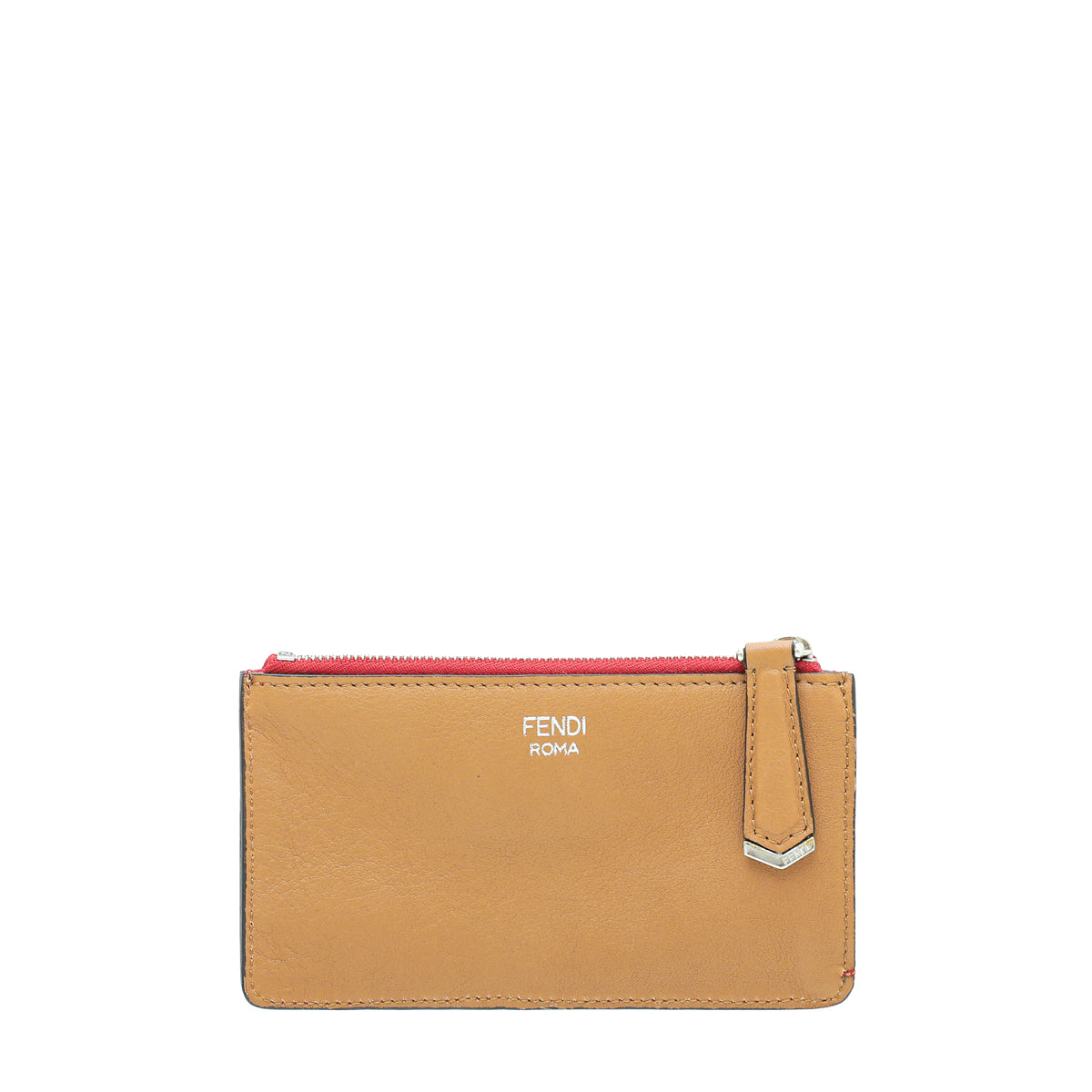 Fendi Tricolor Zipped Card Holder-Fendi-THE CLOSET