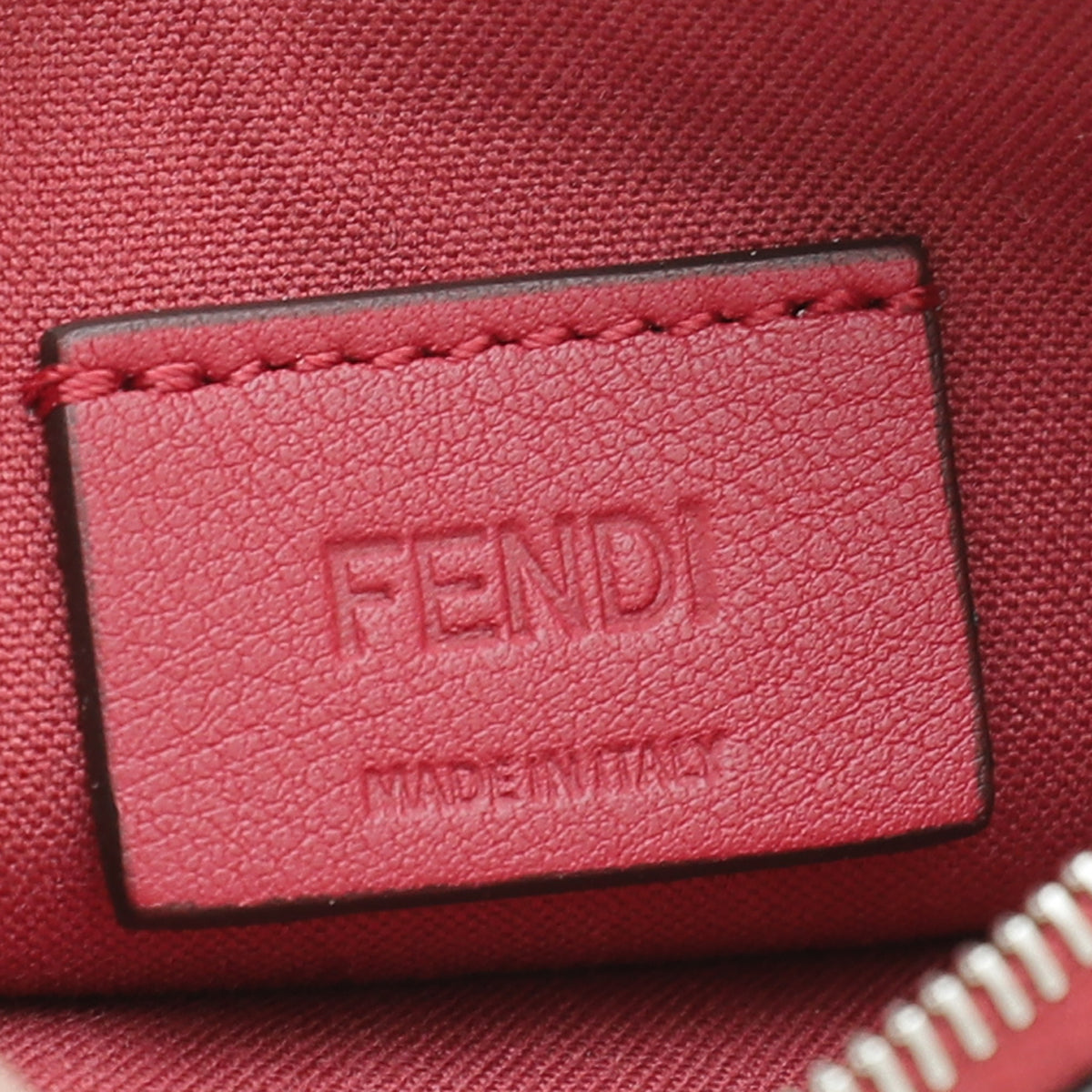 Fendi Tricolor Zipped Card Holder