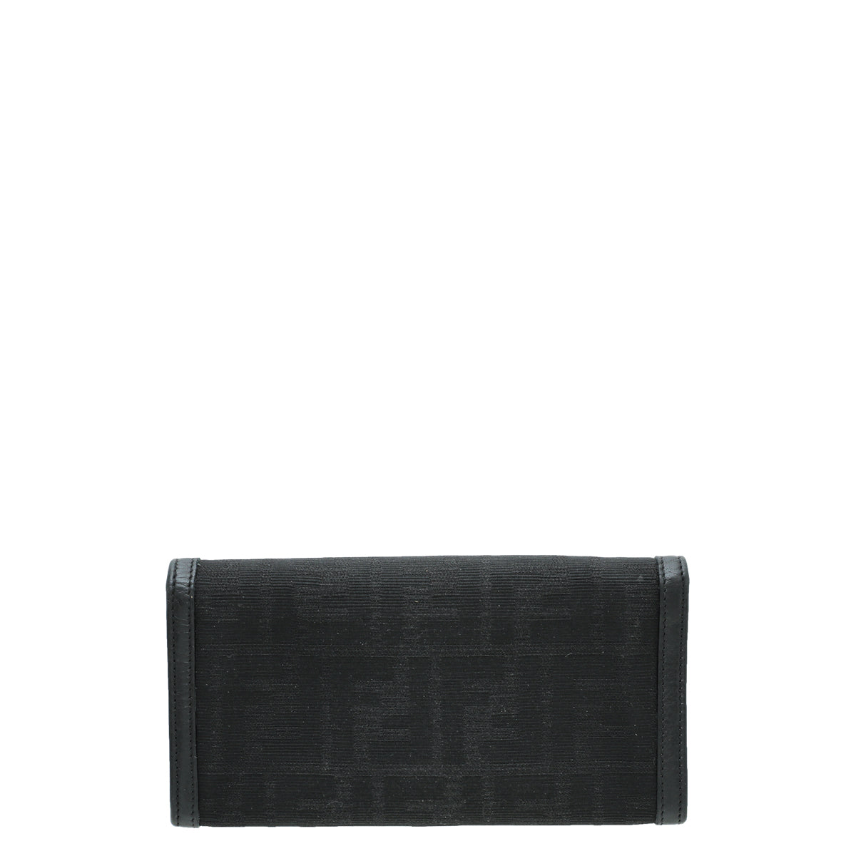 Fendi Black Zucca Continental Wallet-Fendi-THE CLOSET