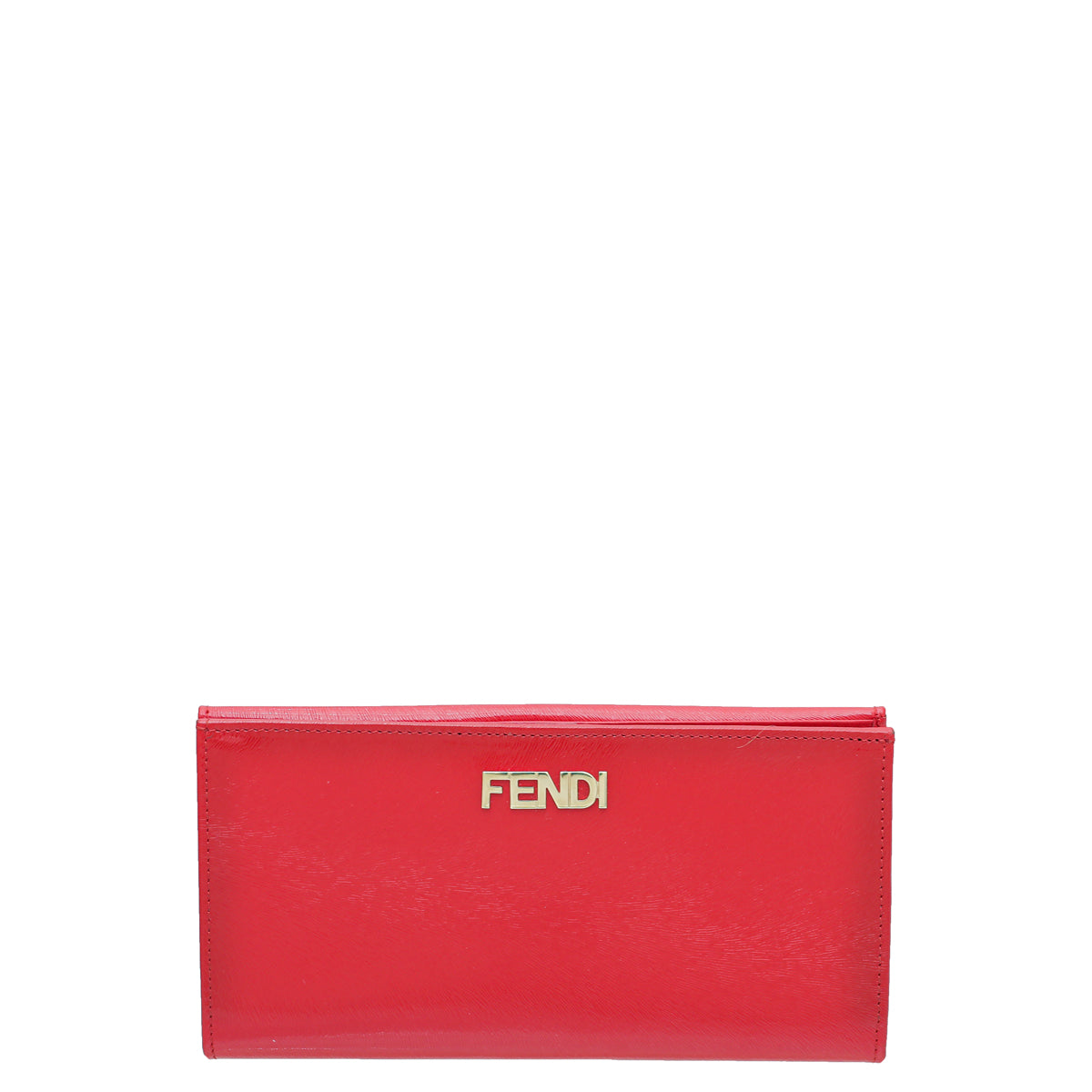 Fendi Red Logo Long Wallet-Fendi-THE CLOSET