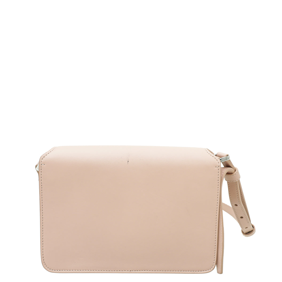 Givenchy Baby Pink Logo Embossed Flap Crossbody Bag-Givenchy-THE CLOSET