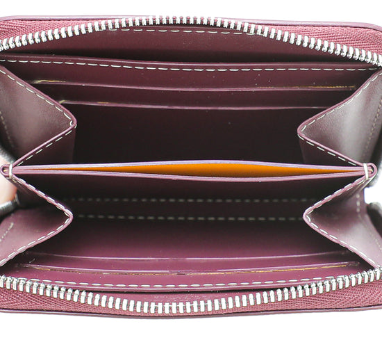 Goyard Burgundy Goyardine Matignon PM Wallet – The Closet