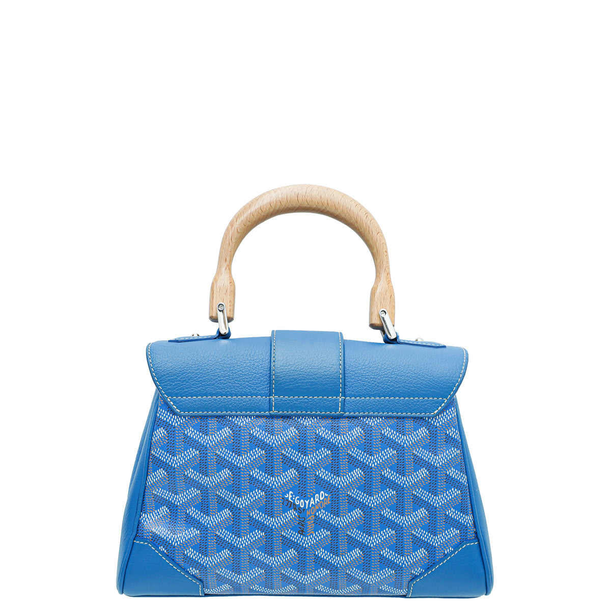 Goyard Blue Goyardine Souple Mini Saigon Bag-Goyard-THE CLOSET