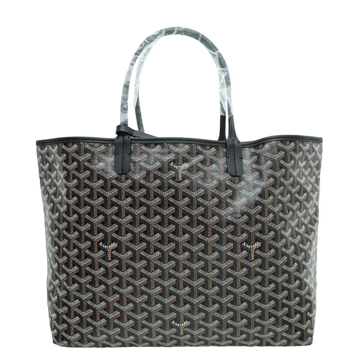Goyard Noir Saint Louis PM Bag-Goyard-THE CLOSET