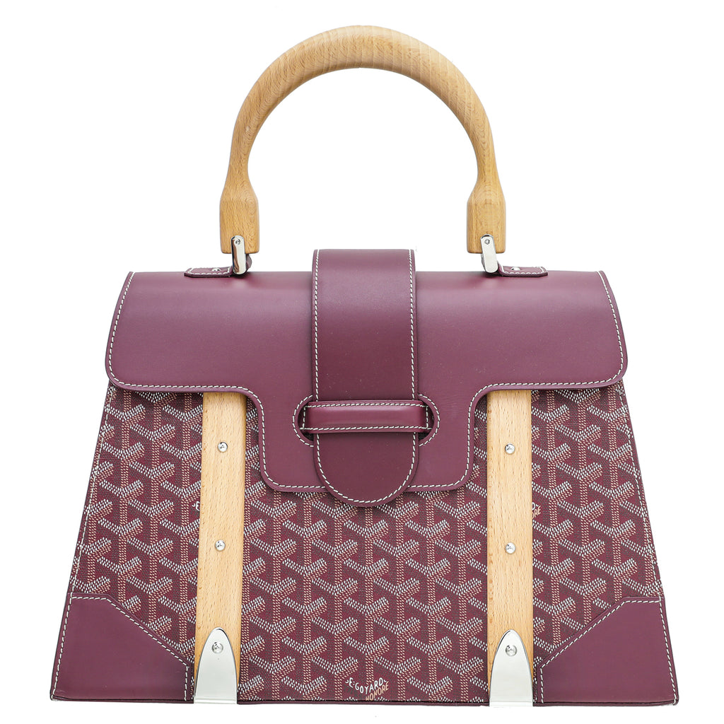 Goyard Violet Goyardine Saigon MM Bag – The Closet