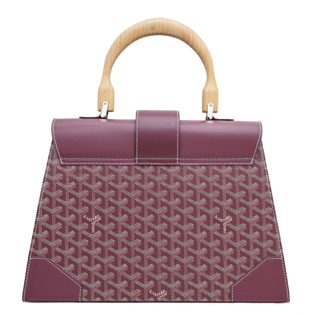 Goyard Violet Goyardine Saigon MM Bag-Goyard-THE CLOSET