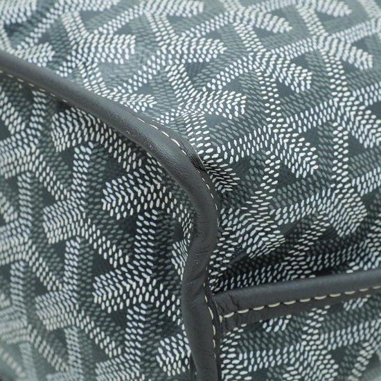 Goyard Embroidered Anjou Grey PM Bag - Klueles