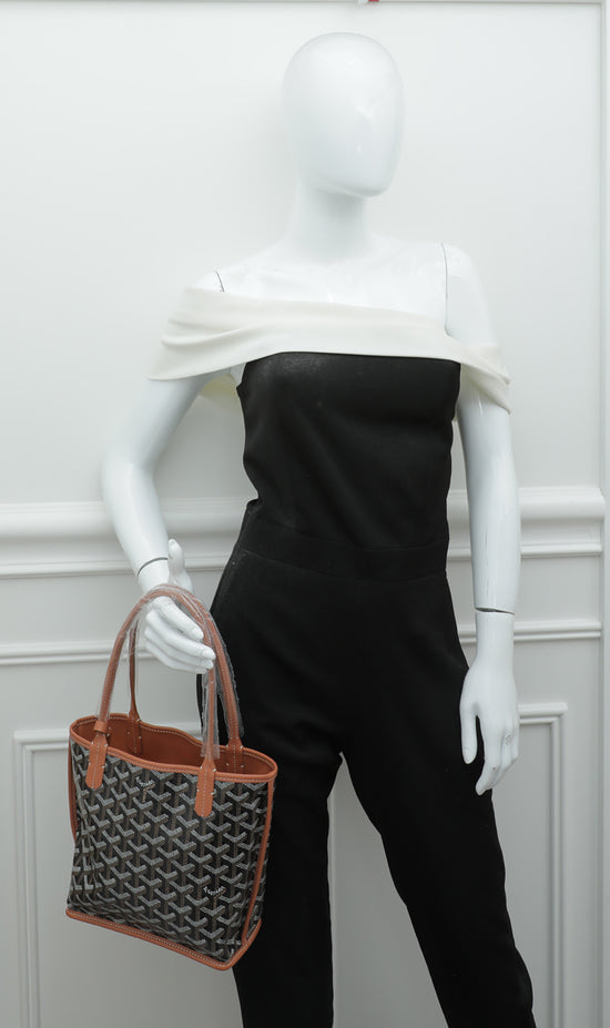 Goyard Mini Anjou Reversible in 2023  Affordable bag, Goyard, Brown handbag