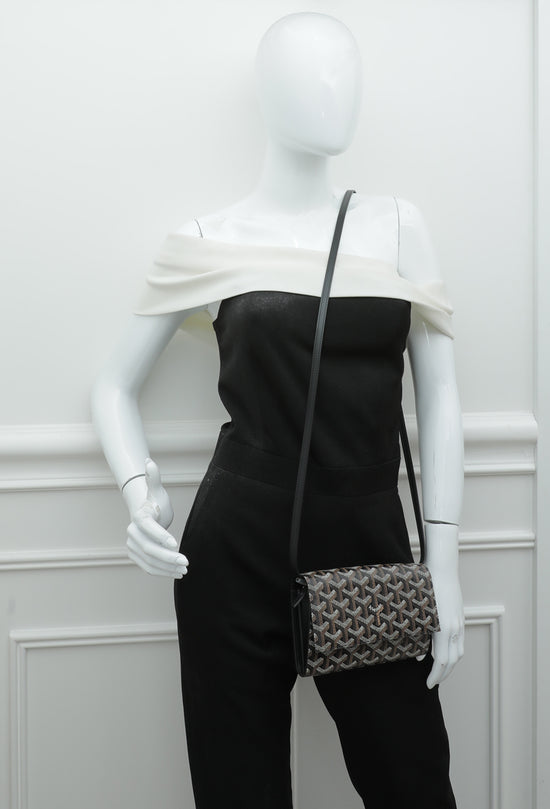 Goyard Womens Varenne Continental Wallet Black Cloth ref.1005844 - Joli  Closet