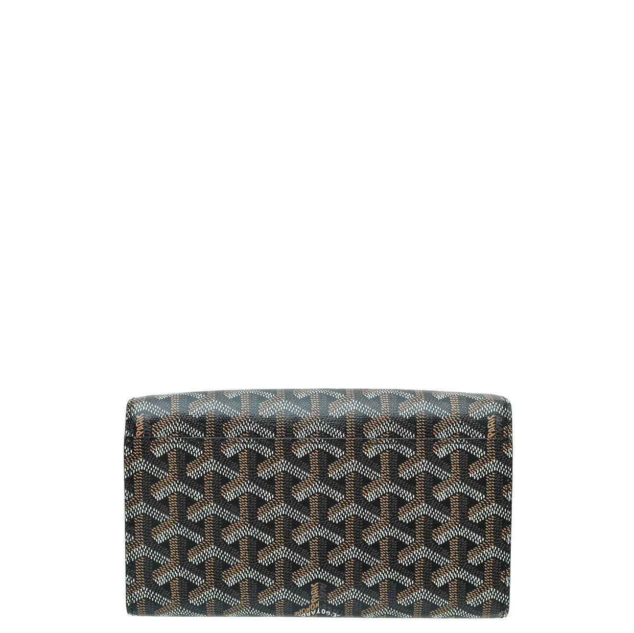 Goyard Black Varenne Continental Wallet w/Strap-Goyard-THE CLOSET