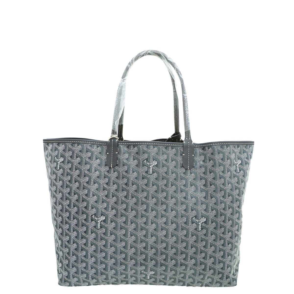 Goyard Grey Goyardine Saint Louis PM Bag-Goyard-THE CLOSET