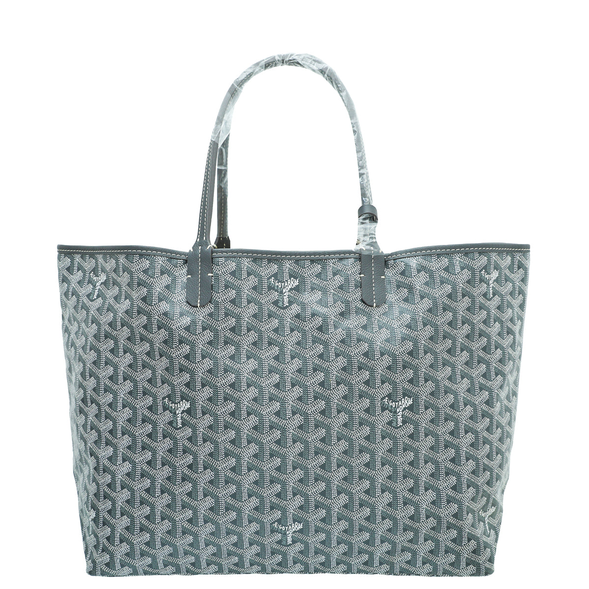 Goyard Grey Goyardine Saint Louis PM Bag-Goyard-THE CLOSET