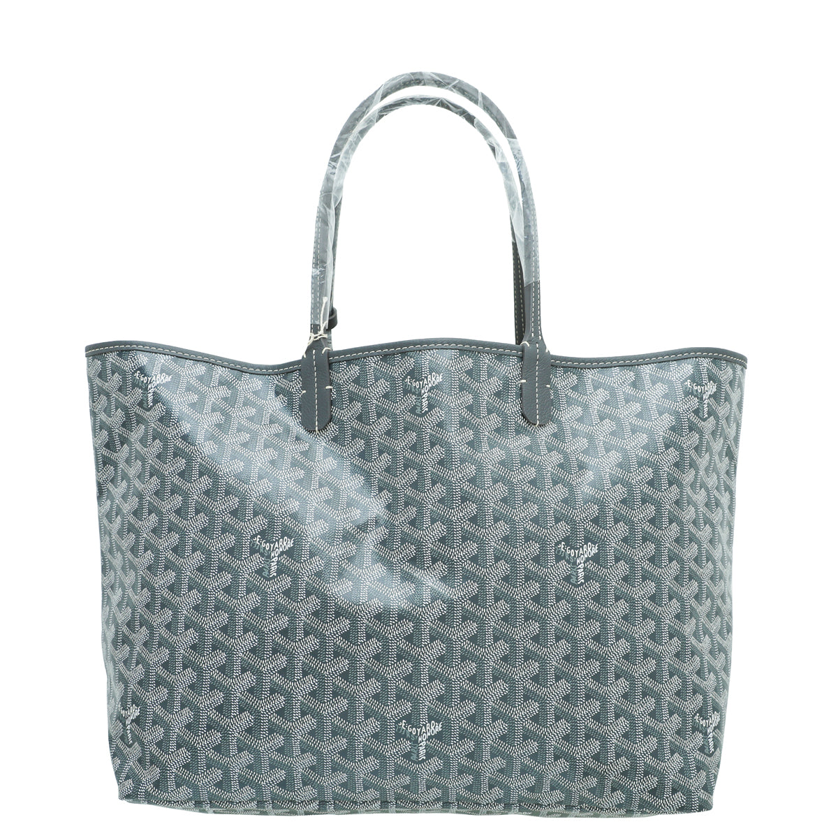 Goyard Grey Goyardine Saint Louis PM Bag-Goyard-THE CLOSET