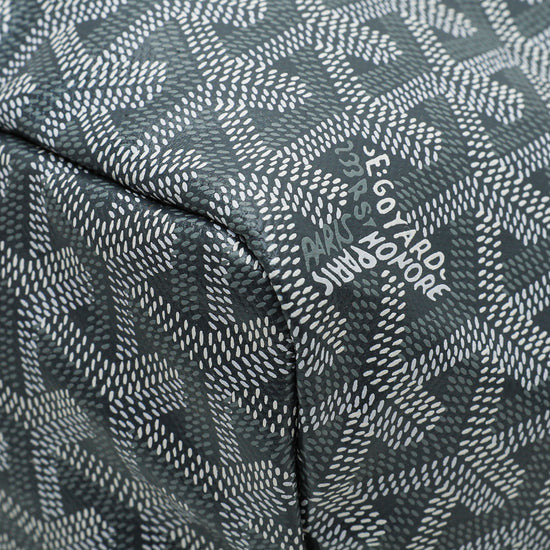 Saint Louis Goyard Saint-Louis PM shopping bag in gray Goyard canvas,  Garniture en métal argenté Grey Cloth ref.832719 - Joli Closet