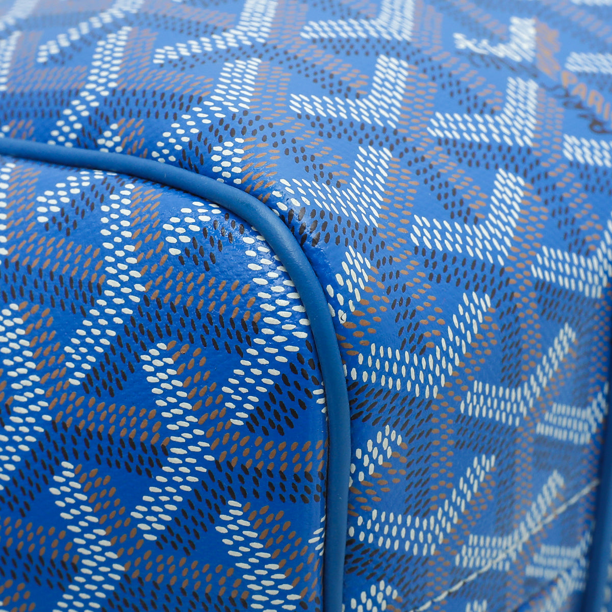 Goyard Rouette Structure Mini Bag Blue Goyardine Palladium Hardware –  Madison Avenue Couture