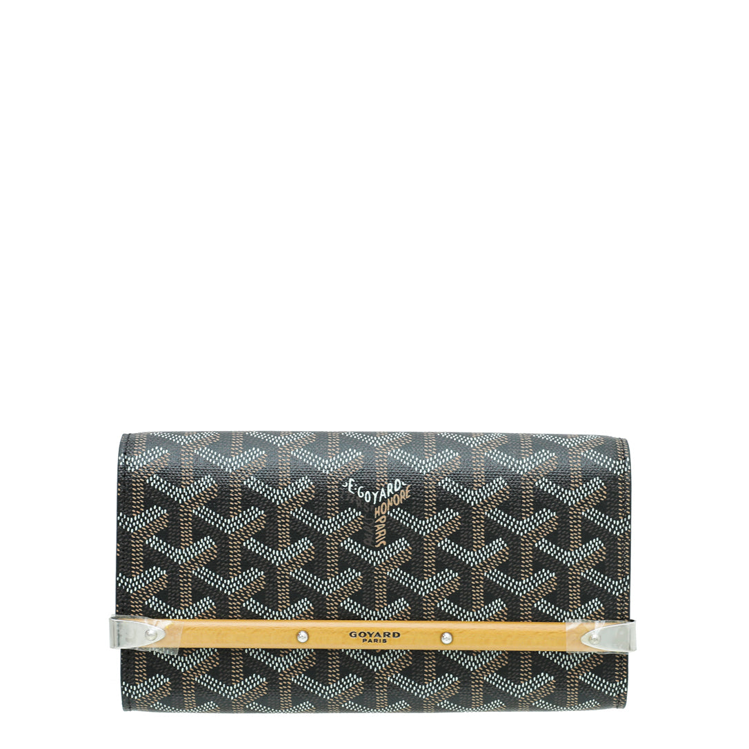 Goyard Black Goyardine Monte Carlo Mini Case-Goyard-THE CLOSET