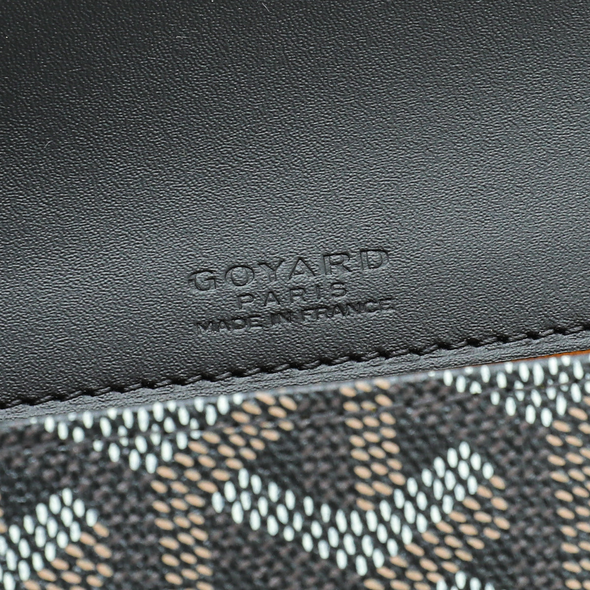 GOYARD Grey Goyardine Monte Carlo Mini Case Bag With Strap