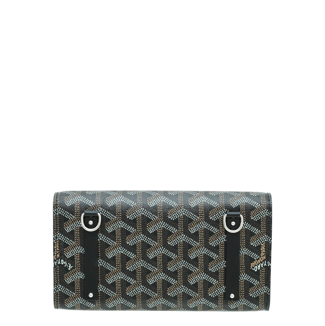 Goyard Black Goyardine Monte Carlo Mini Case-Goyard-THE CLOSET
