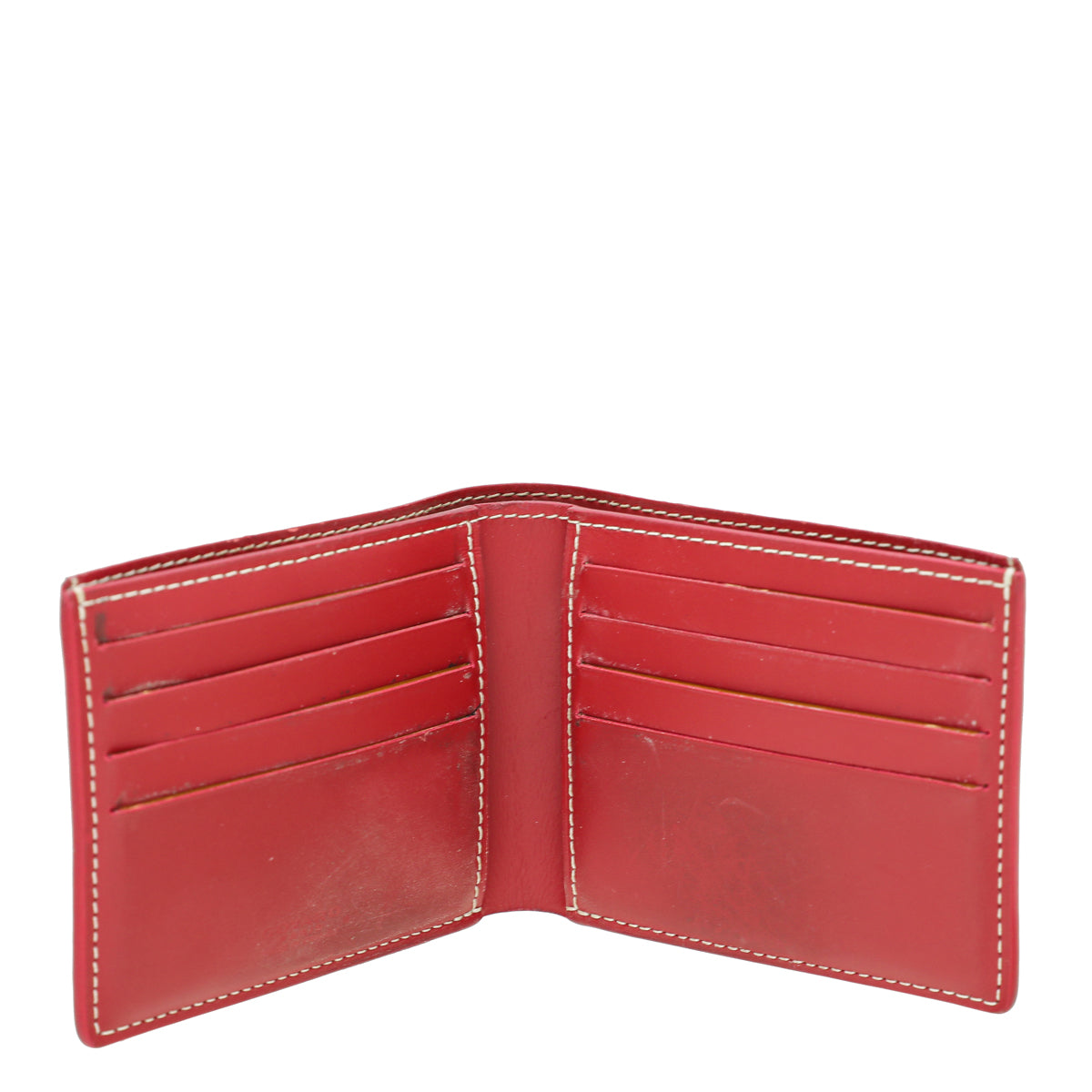 Leather wallet Goyard Red in Leather - 33175523