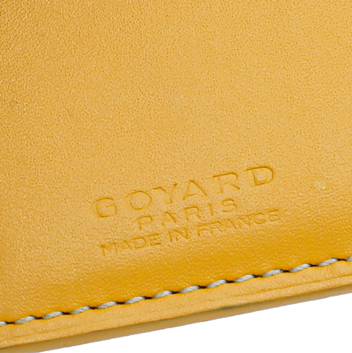 Goyard Yellow Goyardine Saint Marc Card Wallet – The Closet