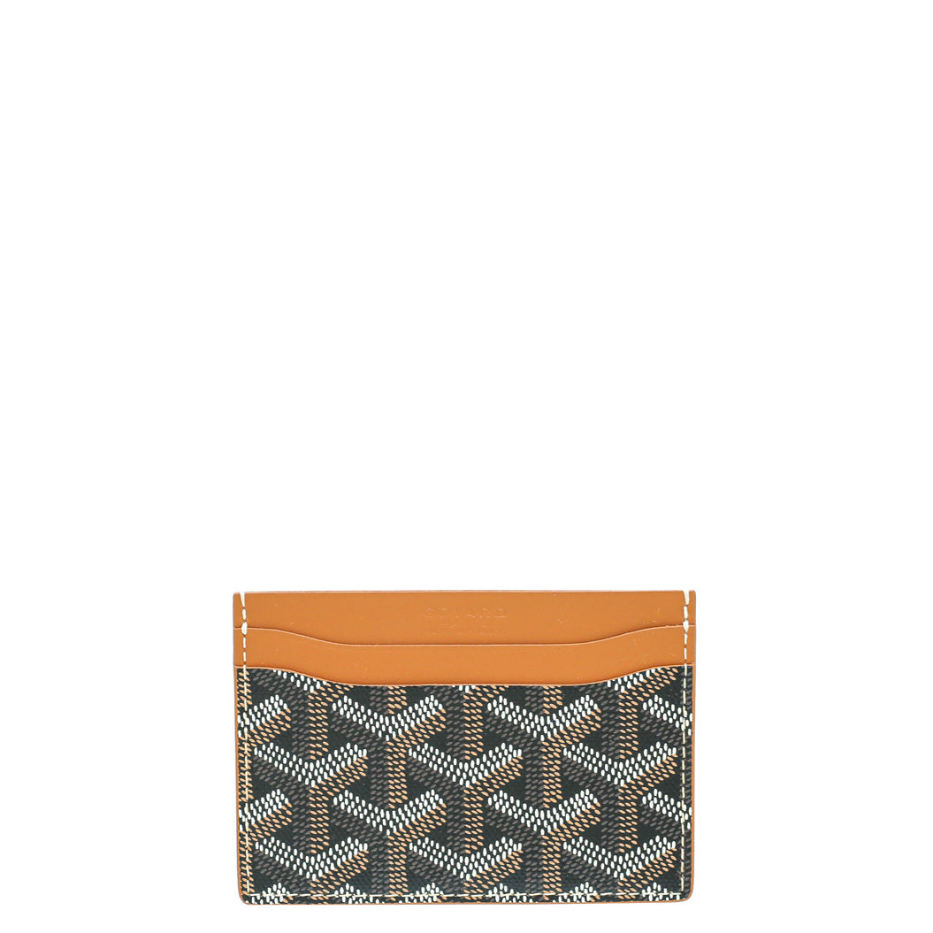 Goyard Brown Saint Sulpice Card Holder-Goyard-THE CLOSET