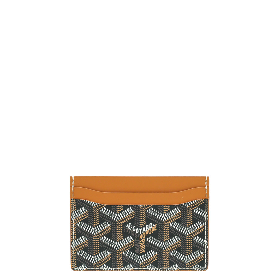 Goyard Brown Saint Sulpice Card Holder-Goyard-THE CLOSET