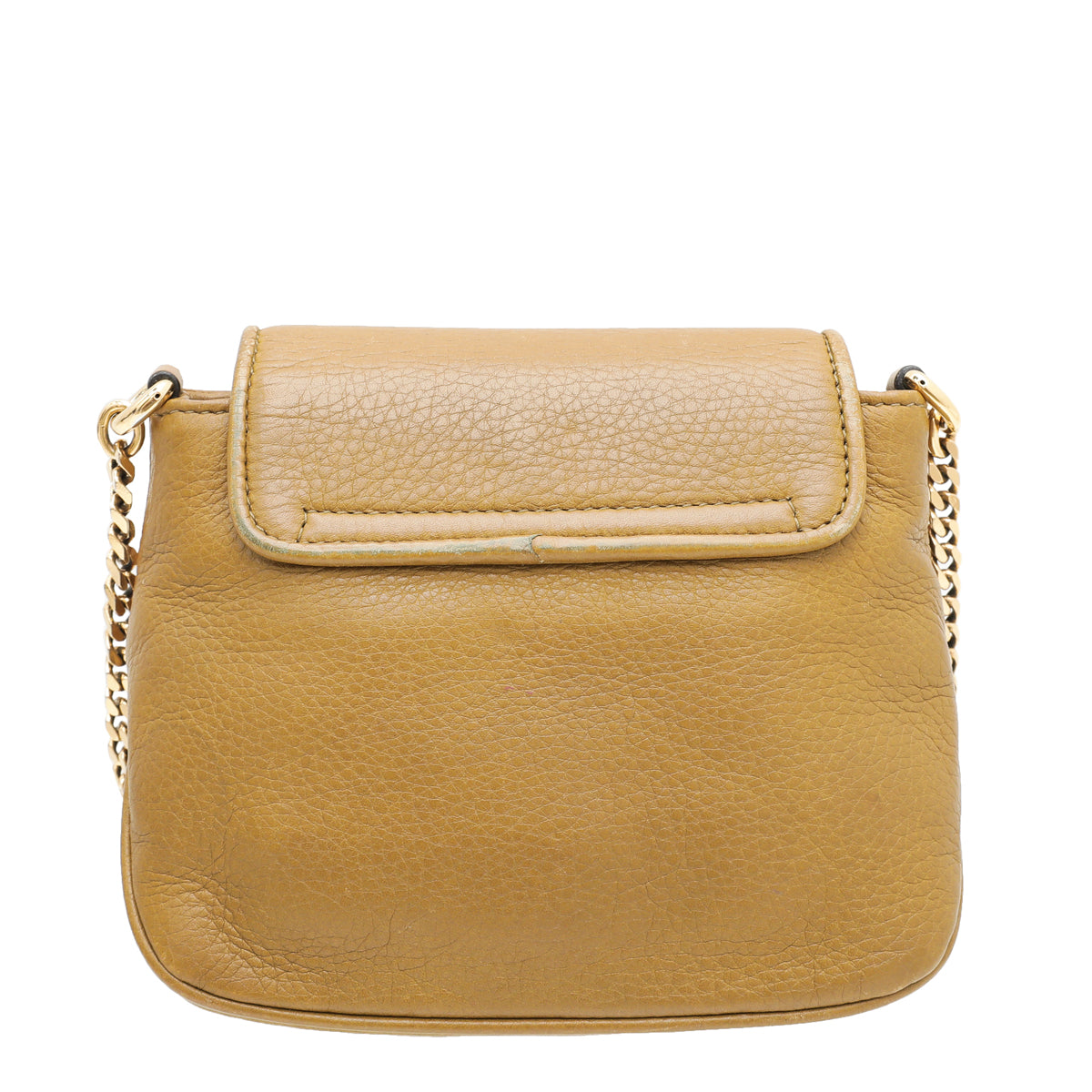 Gucci Mustard 1973 Chain Small Shoulder Bag-Gucci-THE CLOSET