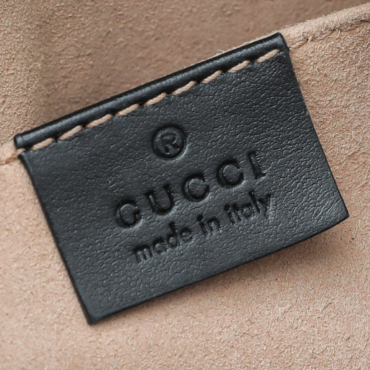 Gucci Black GG Marmont Camera Bag