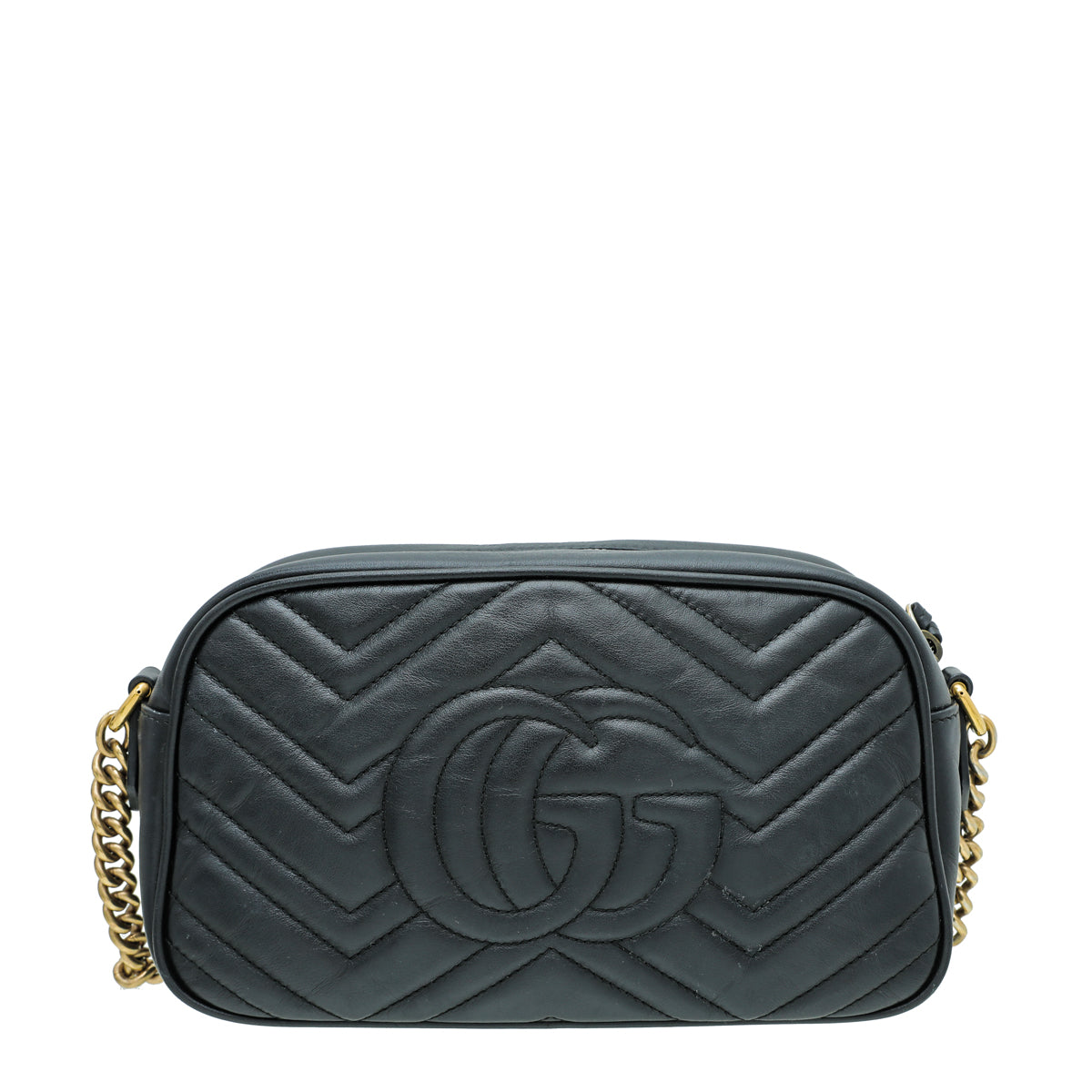 Gucci Black GG Marmont Camera Bag-Gucci-THE CLOSET