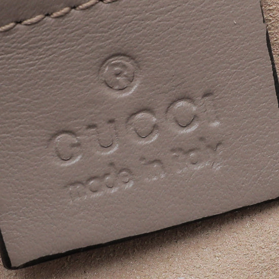 Gucci Dusty Pink GG Marmont Matelassé Small Bag