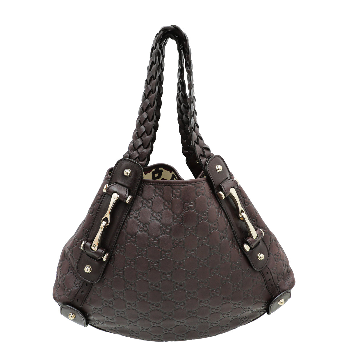 Gucci Chocolate GG Guccissima Pelham Medium Bag-Gucci-THE CLOSET