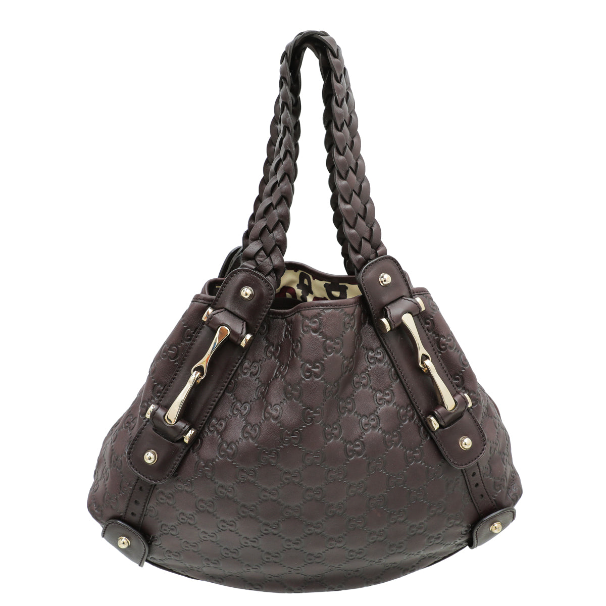 Gucci Chocolate GG Guccissima Pelham Medium Bag-Gucci-THE CLOSET