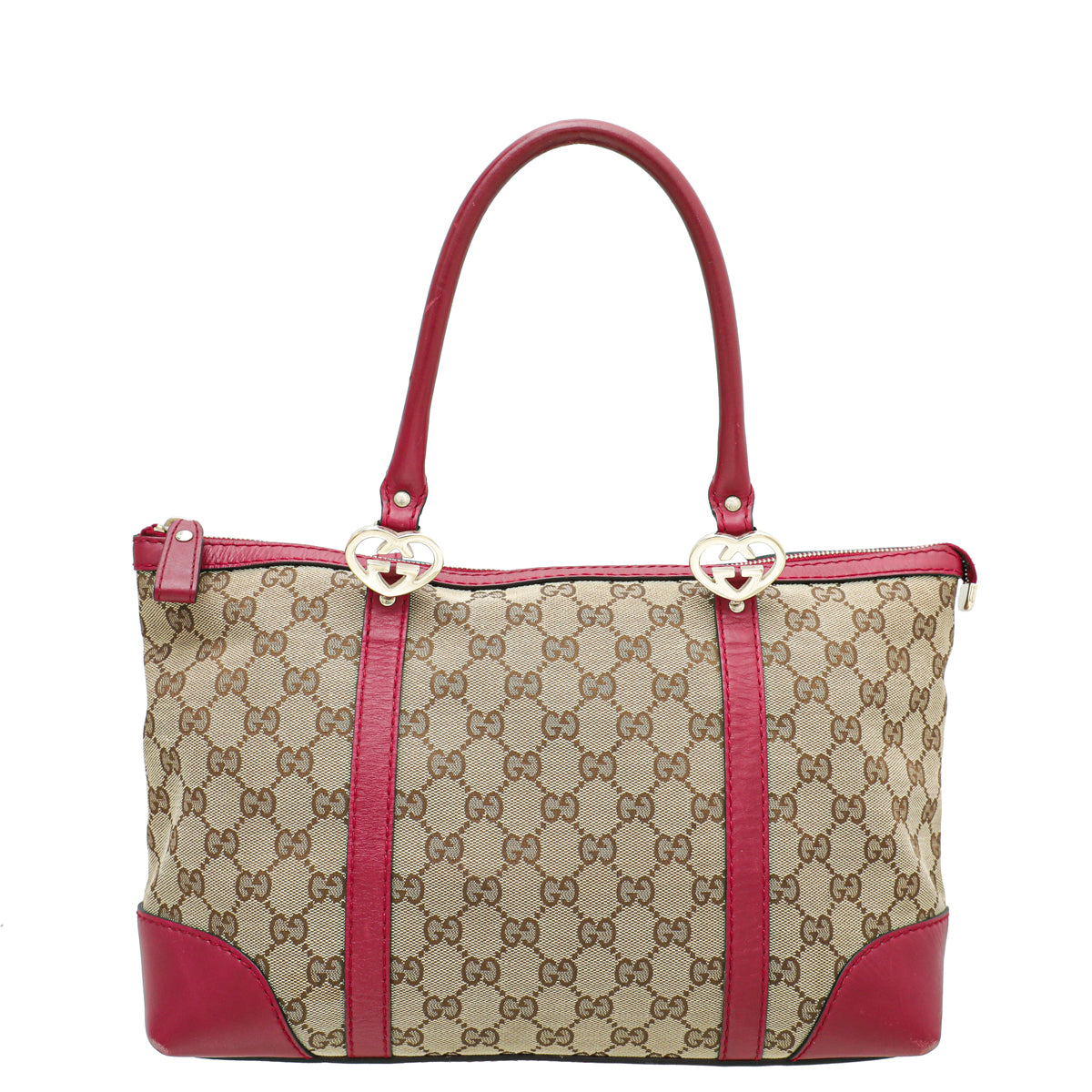 Gucci Bicolor GG Heart Bag-Gucci-THE CLOSET