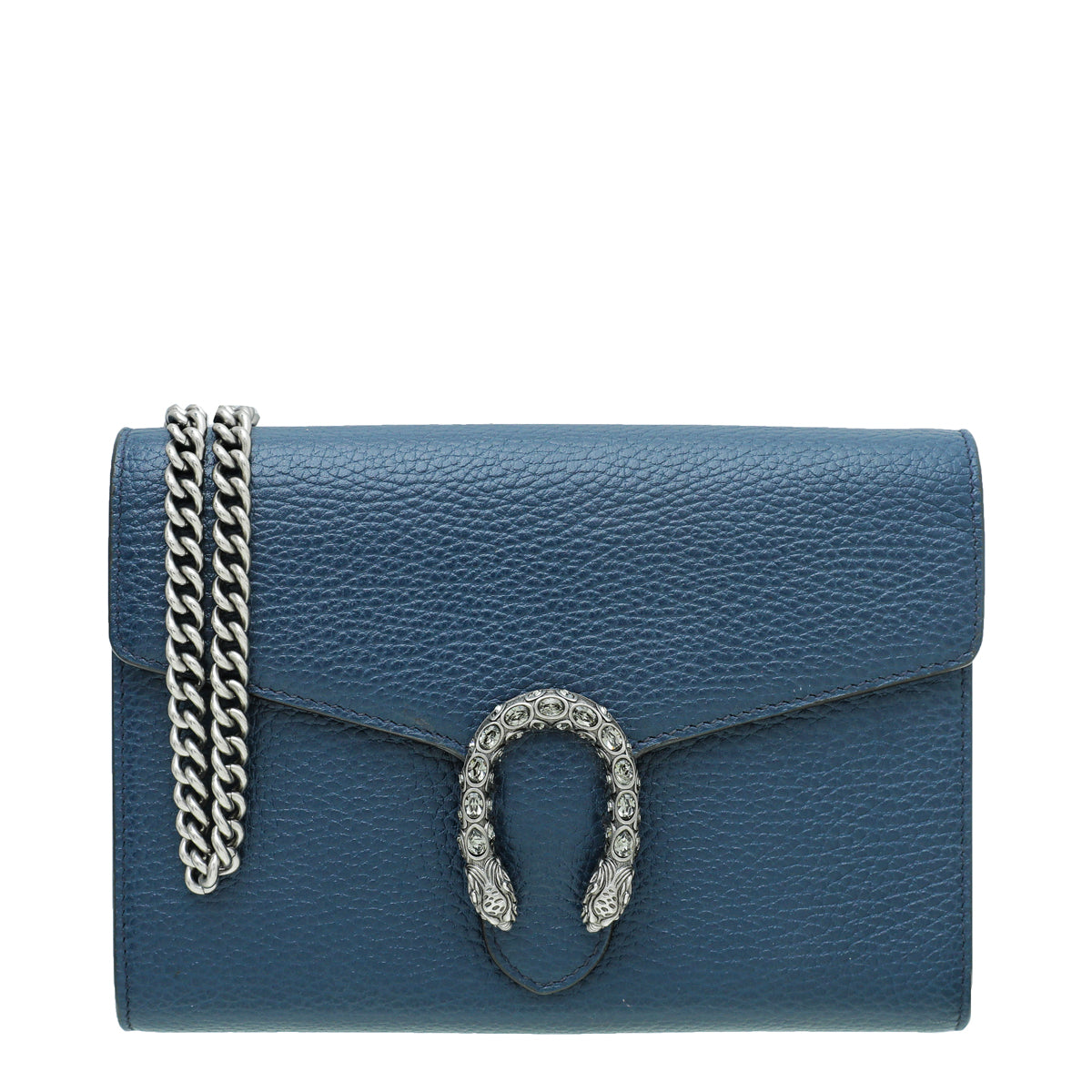 Gucci Navy Blue Dionysus Mini Chain Bag-Gucci-THE CLOSET
