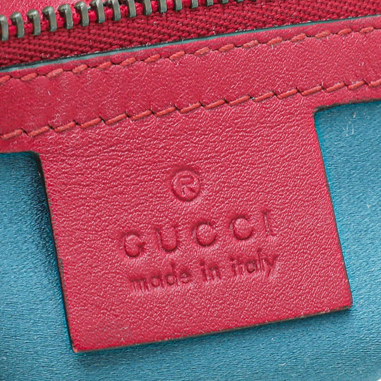 Gucci Red GG Velvet Marmont Small Bag – The Closet