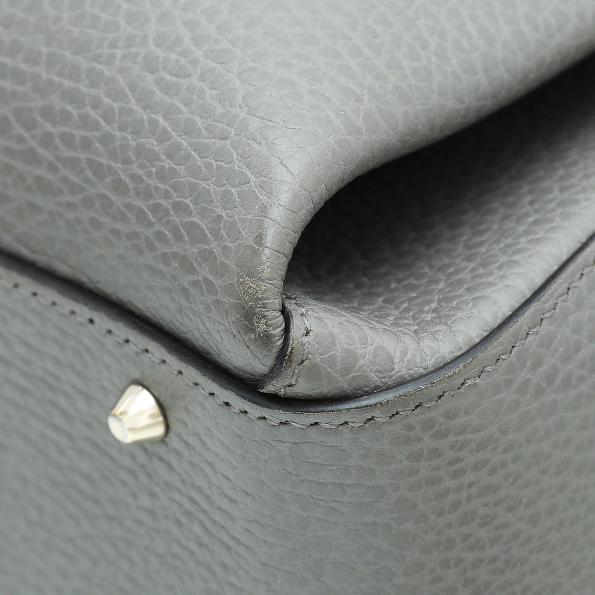 Interlocking Handle Gucci Grey G Interlocking Top Handle Medium Bag – THE CLOSET