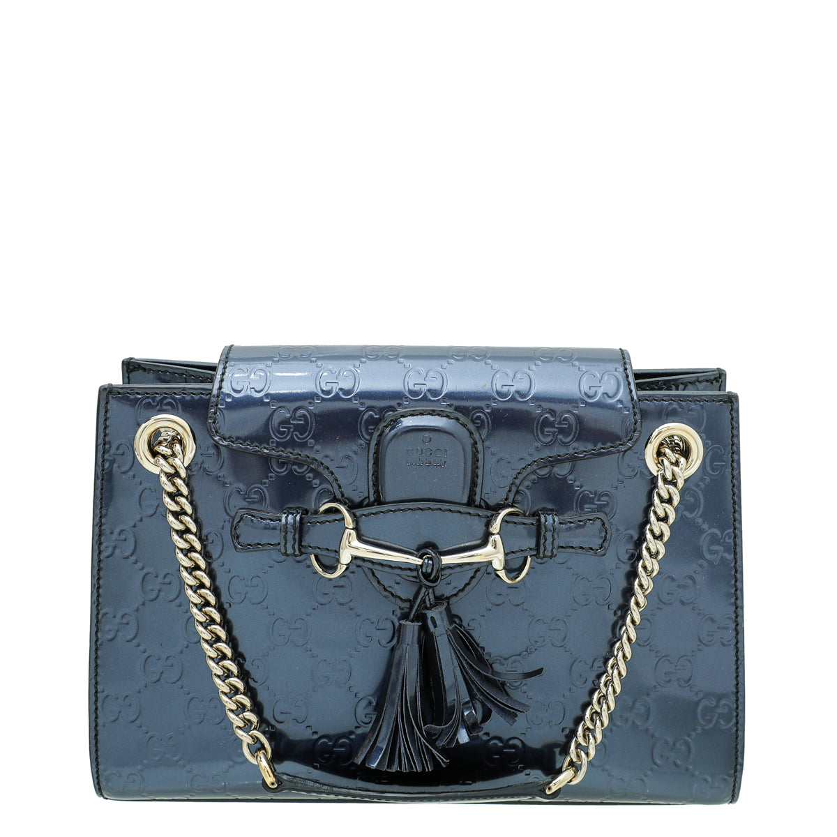 Gucci Navy Blue Emily Small Bag