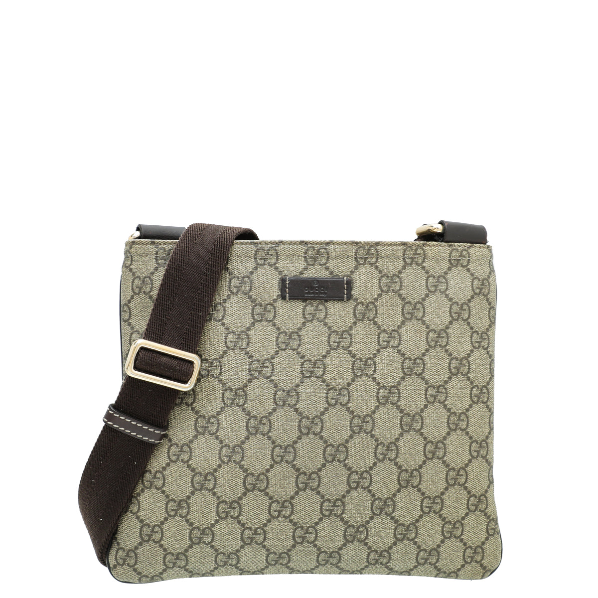 Gucci Bicolor GG Supreme Crossbody Messenger Bag-Gucci-THE CLOSET