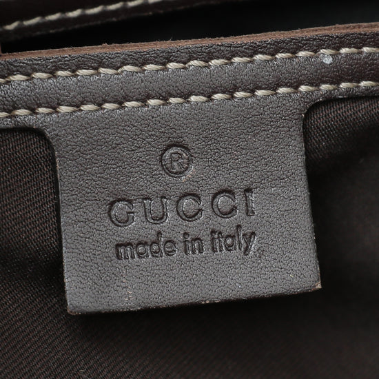 Gucci Bicolor GG Supreme Crossbody Messenger Bag