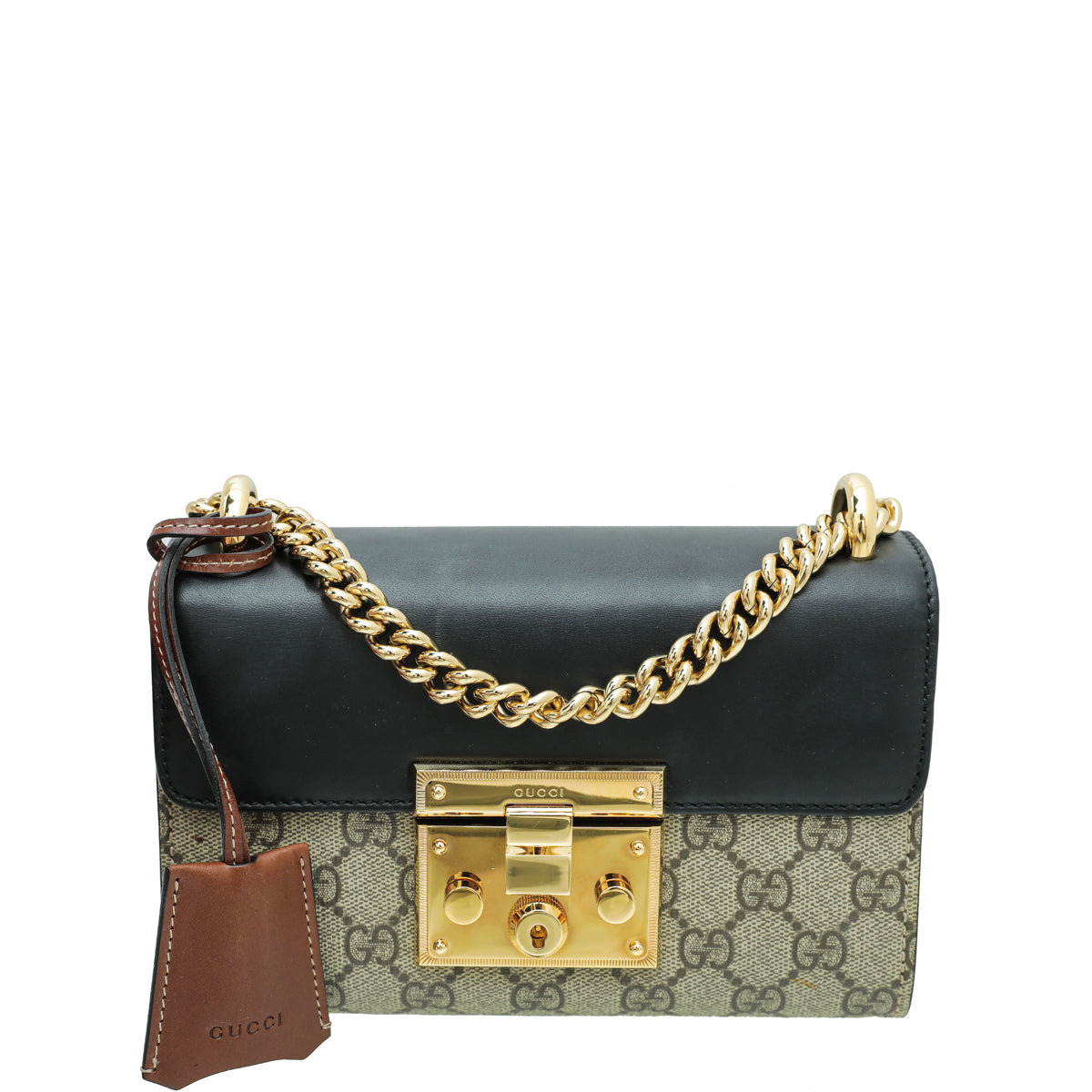 Gucci Tricolor GG Padlock Small Bag-Gucci-THE CLOSET
