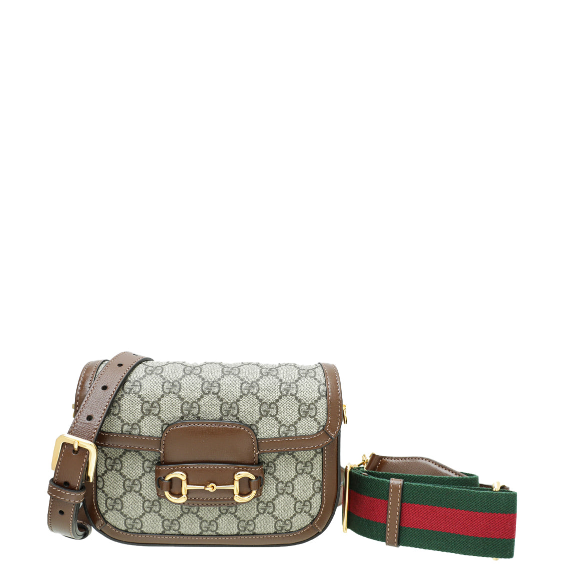 Gucci Bicolor Horsebit 1955 Mini Bag-Gucci-THE CLOSET