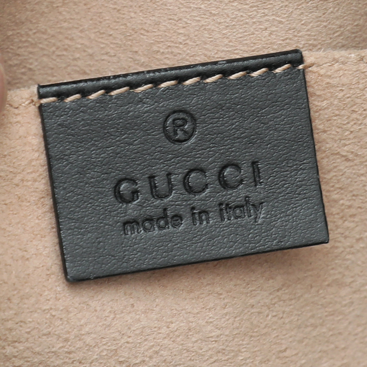 Gucci Black GG Marmont Animal Studs Small Shoulder Bag