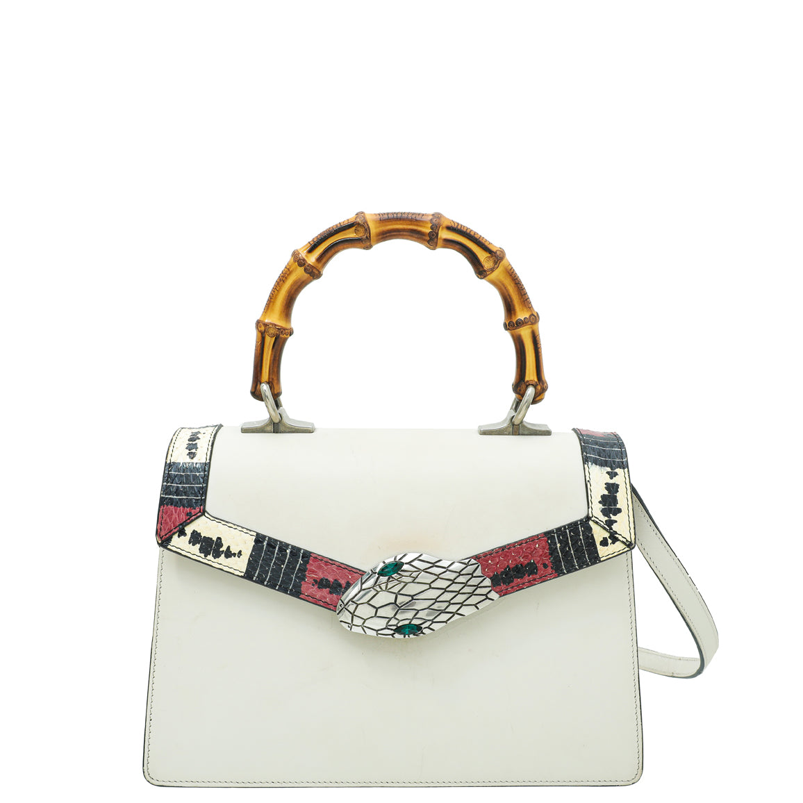 Gucci Off White Multicolor Lilith Top Handle Bag