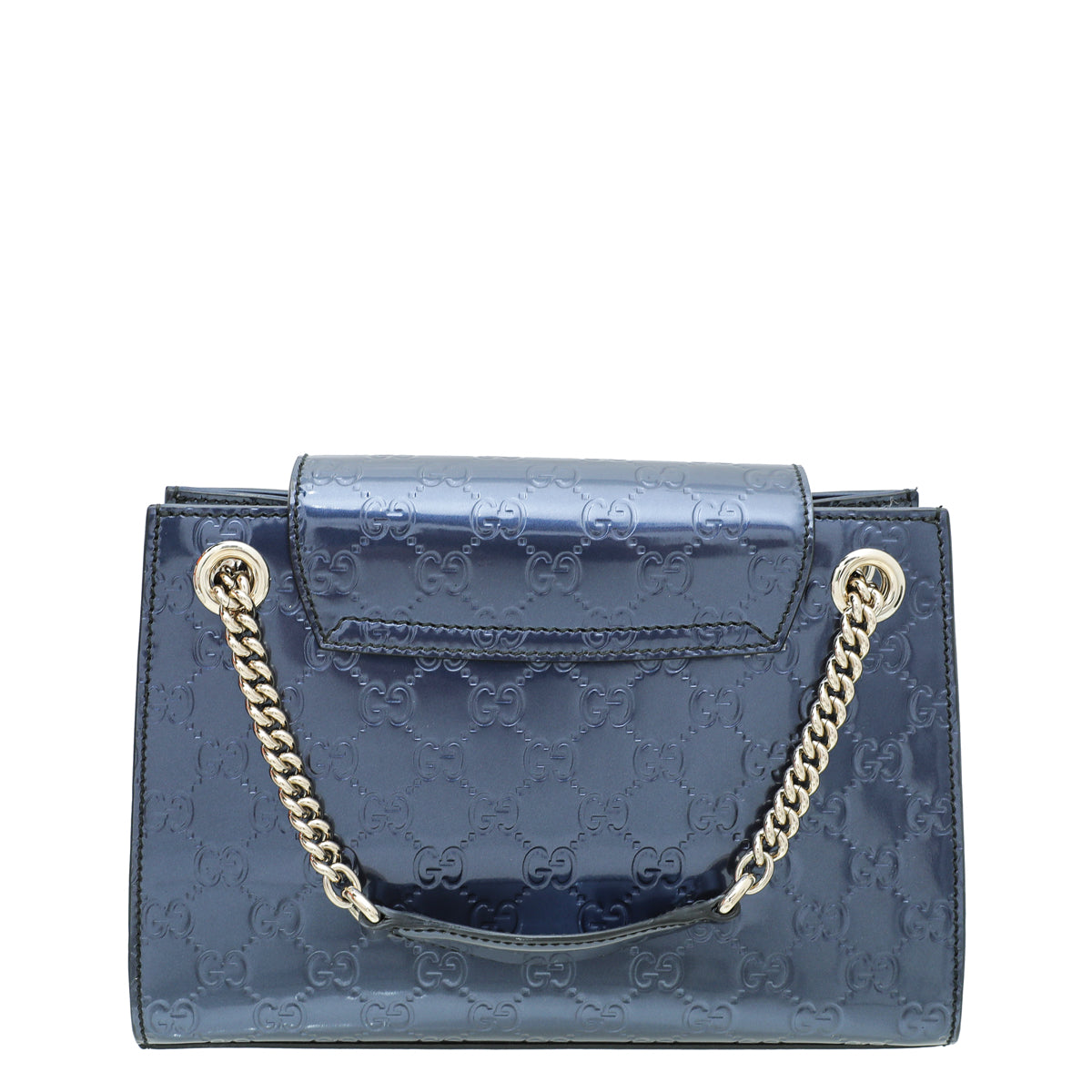 Gucci Navy Blue GG Guccissima Emily Small Bag-Gucci-THE CLOSET