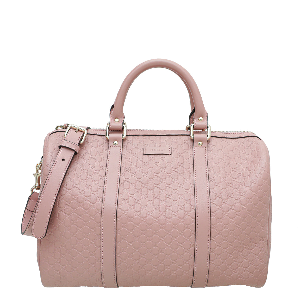 Gucci Dusty Pink GG Microguccissima Joy Boston Medium Bag-Gucci-THE CLOSET